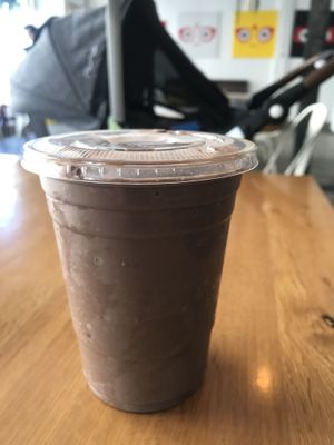 Chocolate shake  at Higher Taste Plant Based in Long Beach
