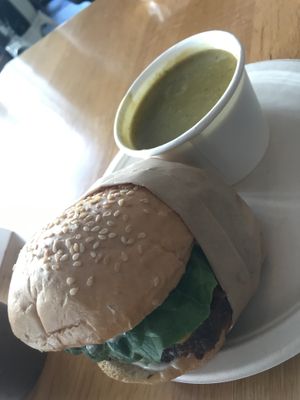   at Higher Taste Plant Based in Long Beach