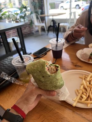   at Higher Taste Plant Based in Long Beach