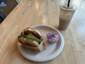   at Higher Taste Plant Based in Long Beach