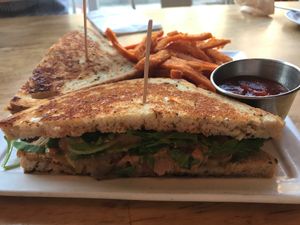 Ruben Sandwich  at Higher Taste Plant Based in Long Beach