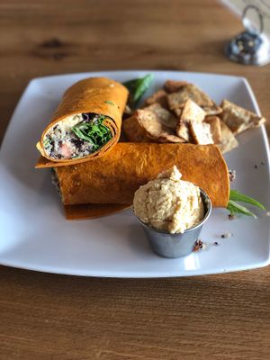 maedateranin wrap  at Higher Taste Plant Based in Long Beach