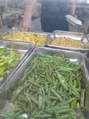 Com chay selection at Phuoc Duyen Vegan in Ho Chi Minh City