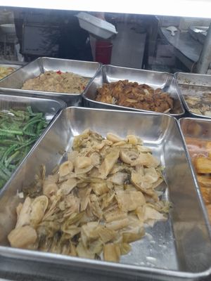 Com chay selection at Phuoc Duyen Vegan in Ho Chi Minh City