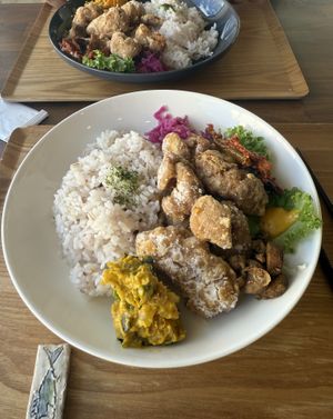 Soy karaage  at Terra in Otsu