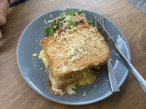 Reuben toasted sandwich   at Kaiaroha Vegan Deli and Eatery in Auckland