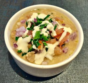 Foul moudamas at Aqua Cafe in Dubai