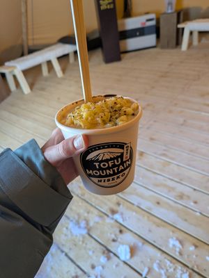 Cheese tofu noodle soup at Tofu Mountain - Maybe closed in Niseko