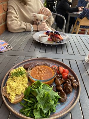   at Lu-Ma Cafe in South West London