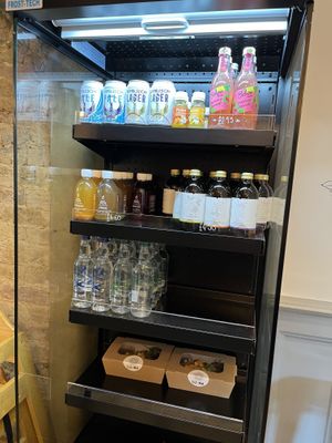 Drinks and takeaway    at Lu-Ma Cafe in South West London