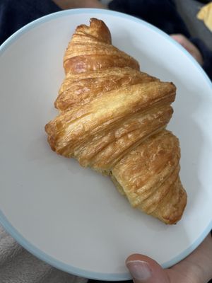 Vegan croissant  at Lu-Ma Cafe in South West London