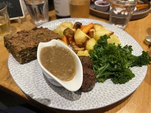 Nut roast   at Lu-Ma Cafe in South West London