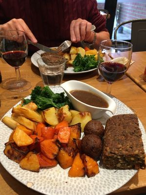 Nut Roast at Lu-Ma Cafe in South West London