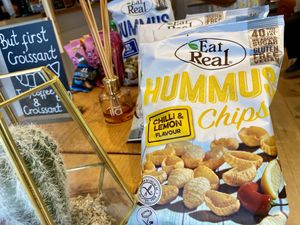 crisps at Lu-Ma Cafe in South West London