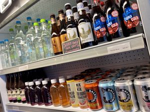 drinks at Lu-Ma Cafe in South West London