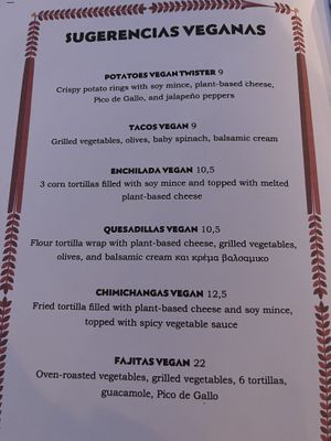 Currently not available   at Gringos Mexican Eatery  in Artemida