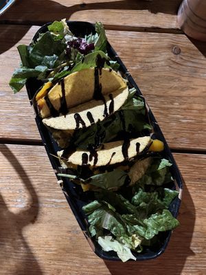 Vegan tacos  at Gringos Mexican Eatery  in Artemida