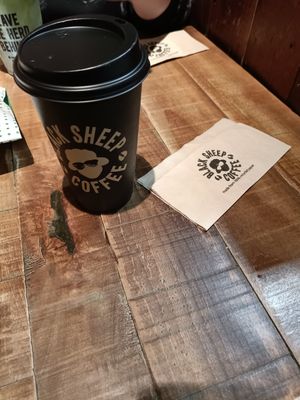 CBD oat latte at LTN - Black Sheep Coffee  in Luton