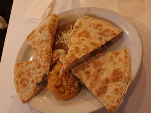 Quesadillas at La Cantina in Chicago