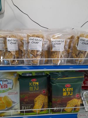 Vegan products for sell at Quán Chay 20.6 Vegan in Ho Chi Minh City