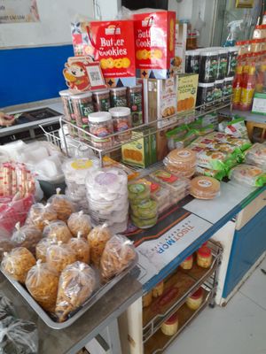 Vegan products for sell at Hoa Tam in Ho Chi Minh City