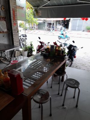 Looking out at Hoa Tam in Ho Chi Minh City