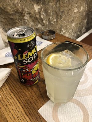 Lemon soda   at Koko House in Cagliari