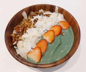 Spirulina Smoothie Bowl at Little Cove Espresso - Kennedy Town in Hong Kong Island