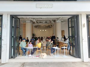 Shop front at Little Cove Espresso - Kennedy Town in Hong Kong Island