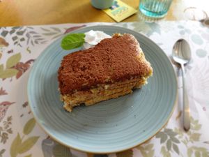 Tiramisu at Vegetal Food by Grace in Antwerpen