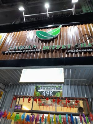 Details at Lá Quán Buffet Chay in Ho Chi Minh City