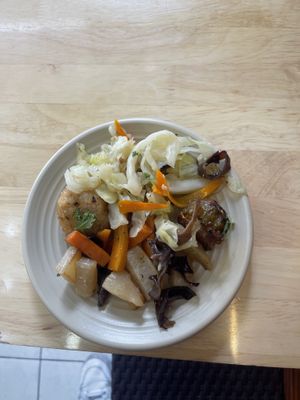   at Lá Quán Buffet Chay in Ho Chi Minh City