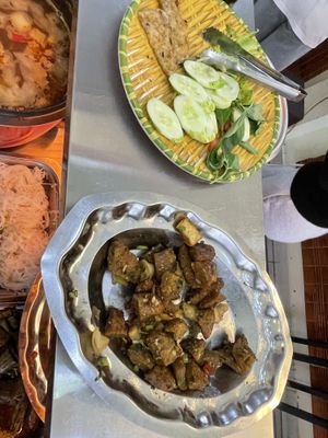   at Lá Quán Buffet Chay in Ho Chi Minh City