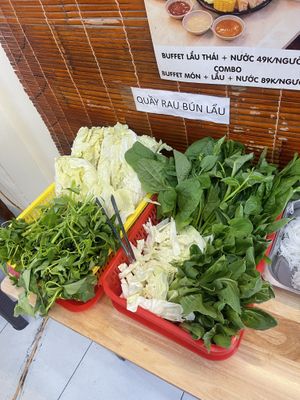   at Lá Quán Buffet Chay in Ho Chi Minh City