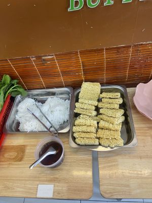   at Lá Quán Buffet Chay in Ho Chi Minh City