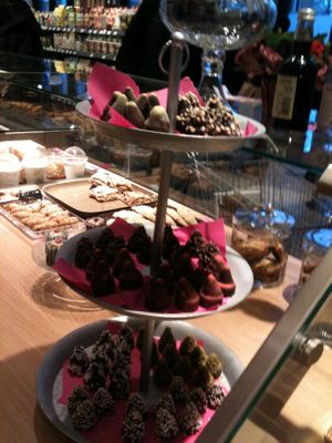 pralines at V by Veganz in Hamburg