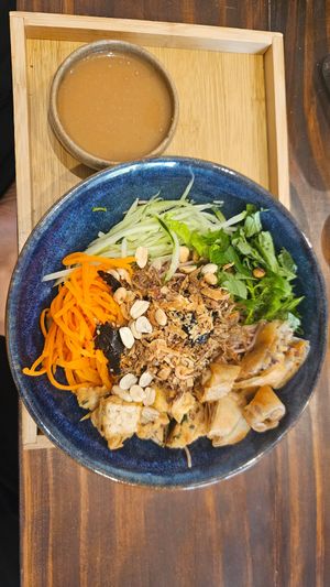 Brown Rice Miso Noodles at Tiệm chay Chan Đà Lạt in Da Lat