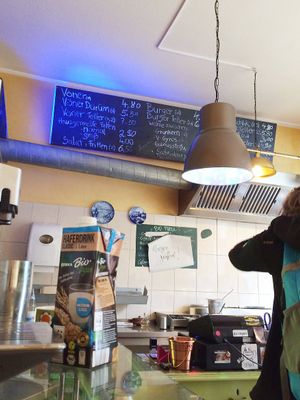 "Zum Glücklichen Bergschweinchen" in Kassel. at Zum Gluecklichen Bergschweinchen in Kassel