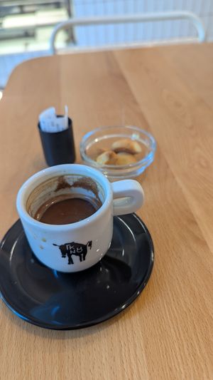 Oops I already drank my Greek coffee at GNOU in Athens