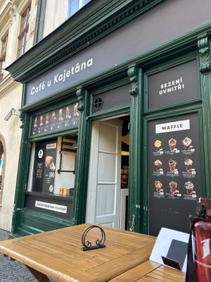   at Cafe u Kajetána in Prague