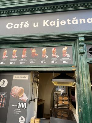   at Cafe u Kajetána in Prague