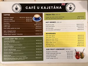  at Cafe u Kajetána in Prague