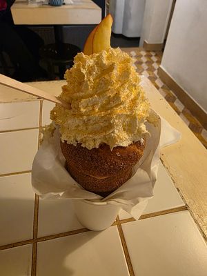 Apple at Cafe u Kajetána in Prague