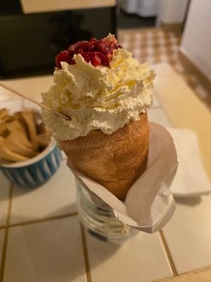 Rasberry at Cafe u Kajetána in Prague