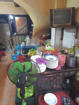 Kitchen area at Cơm Chay 390 in Ho Chi Minh City