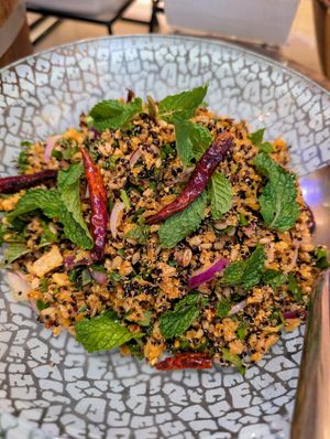 Pad ka prao at The Eatery at Four Points By Sheraton in Bangkok