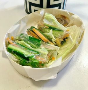 Summer rolls at 77 Asia in Dubai