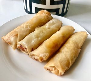 Spring rolls  at Burma Road in Dubai