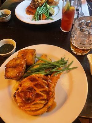 Vegan roast   at The Ship Tavern in London