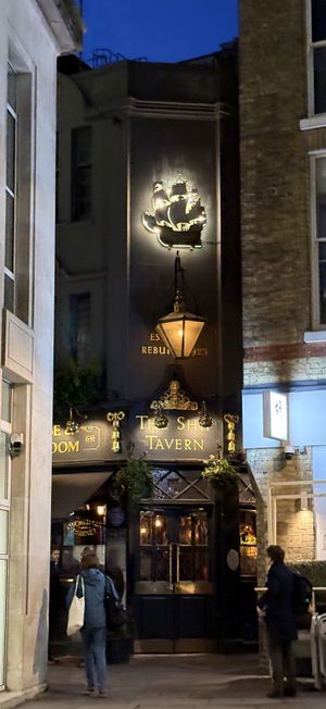 Storefront   at The Ship Tavern in London